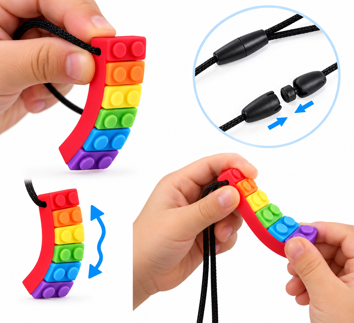שרשרת נשיכה לוויסות חושי